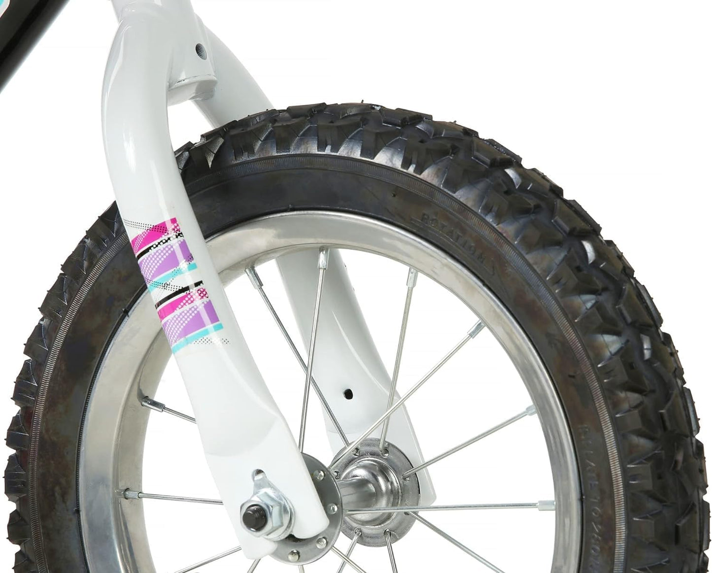 Magna Sapphire Bike - Sturdy Steel Frame, Front and Rear Hand Brakes, Adjustable Seat, Kickstand - Ideal for Ages 6-10, Perfect for Outdoor Riding
