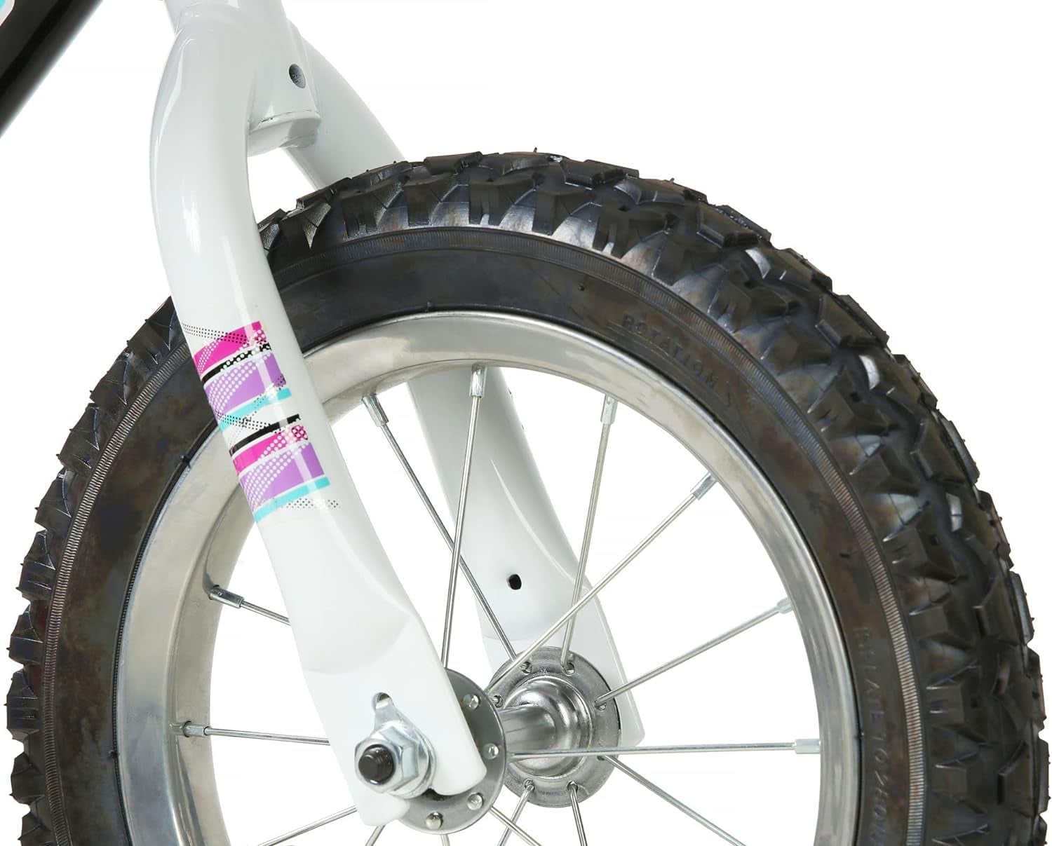 Magna Sapphire Bike - Sturdy Steel Frame, Front and Rear Hand Brakes, Adjustable Seat, Kickstand - Ideal for Ages 6-10, Perfect for Outdoor Riding